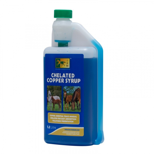 Cuivre chevaux 1,2 L Chelated Copper Syrup - Trm