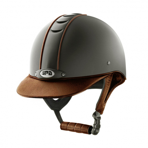 Casque équitation Titium Leather 2X - Gpa