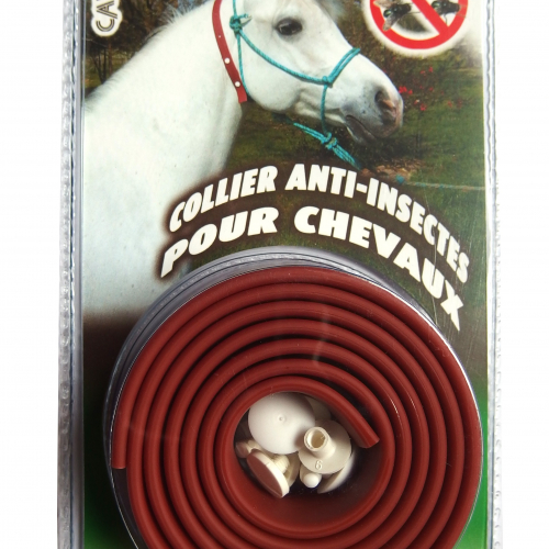 Collier anti-insecte chevaux