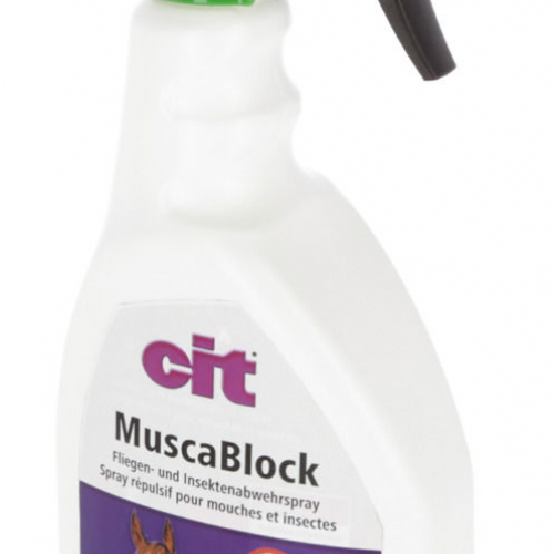 Spray anti-mouche cheval répulsif 500ml MuscaBlock