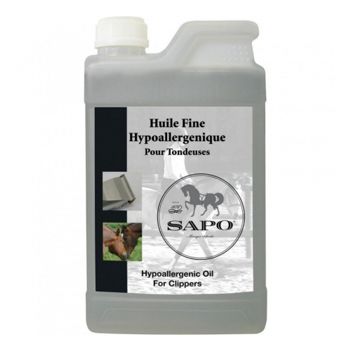 Huile fine hypoallergéntique pour tondeuses 1 L - Sapo