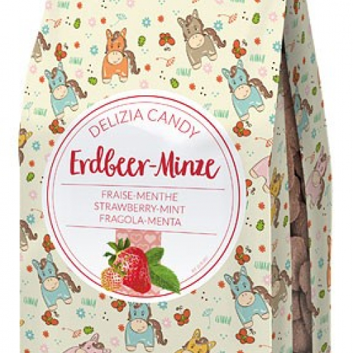 Friandises chevaux fraise menthe 600 g Delizia Candy