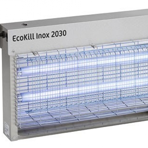 Tue-mouches électrique inox 2 x 15 W EcoKill