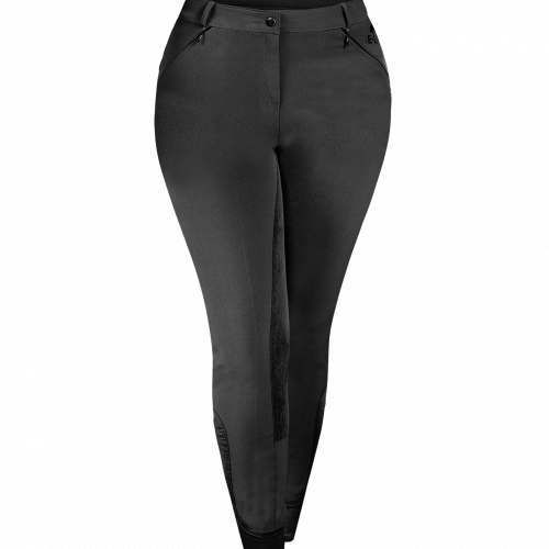 Pantalon d'équitation Femme Dahlia grande taille fond intégral - Elt