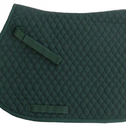 Tapis de selle matelassé cheval avec protection de garrot