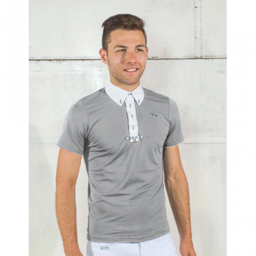 Polo de compétition microfibre Homme Argo - For Horses