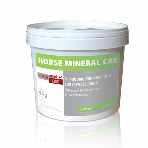 Complément minéraux 5 kg Horse Mineral Cab