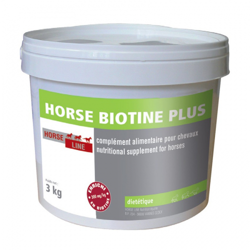 Santé sabots crins 3 kg Horse Biotine Plus - Horse Line