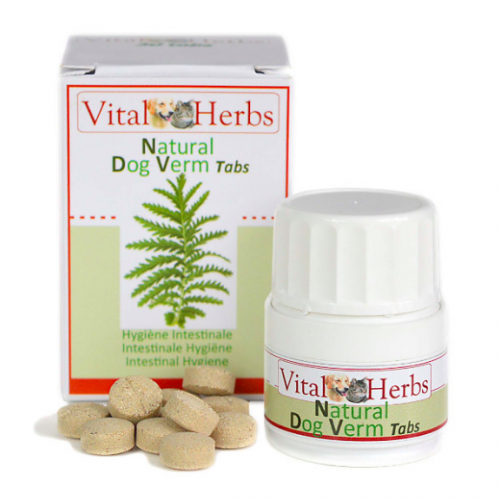 Natural Dog Verm Tabs - Chiens et chats