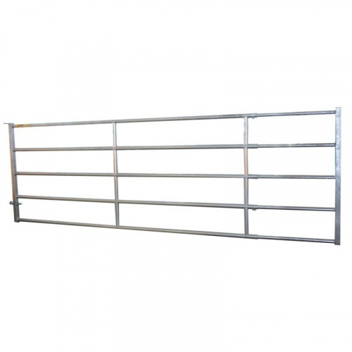 Barrière d'herbage galvanisée extensible