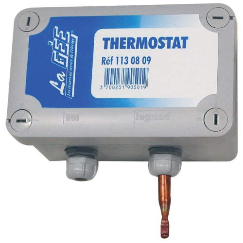 Thermostat 220 V 16 A pour alimentation hors gel La Gée