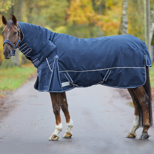 Couverture cheval imperméable extérieur intégrale Comfort 200 g - Waldhausen