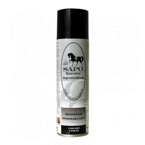 Spray Sapo rénovateur imperméabilisant cuir gras nubuck