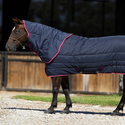 Couverture écurie cheval Amigo Stable Vari-Layer Plus 250g avec couvre-cou Horseware