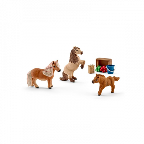 Kit de jeux Famille de minis-Shetlands Schleich