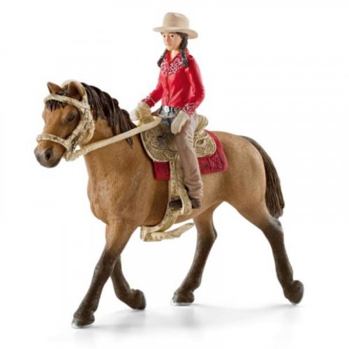 Schleich Chevaux Cavalière Western