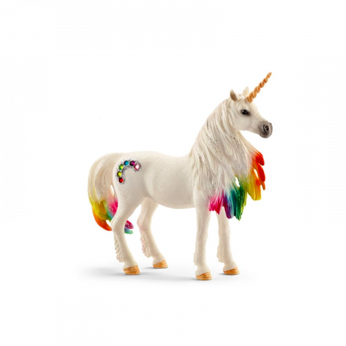 Schleich Chevaux Licorne Arc en ciel Jument