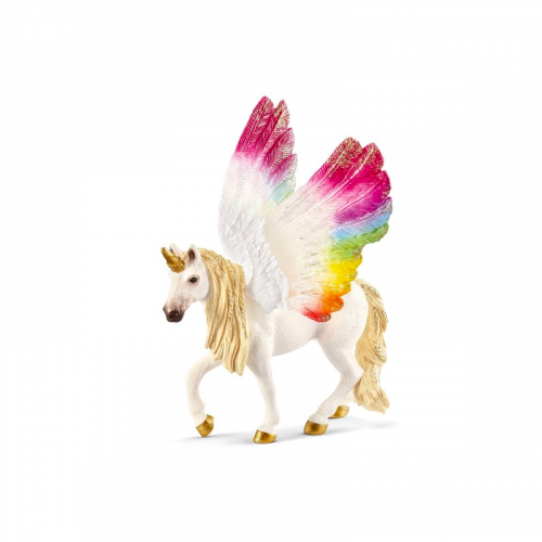 Schleich Chevaux Licorne ailée Arc-en-ciel