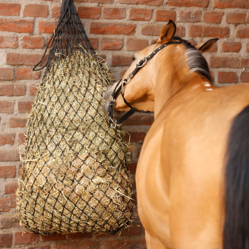 Filet à foin cheval mailles serrées grande capacité Waldhausen