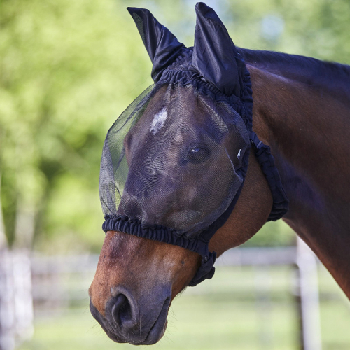 Masque anti mouches cheval Soft Oreilles - Waldhausen