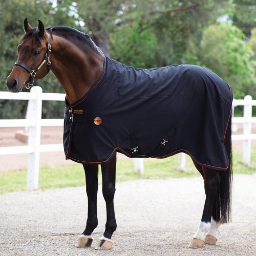 Chemise polaire cheval thérapeutique Rambo Ionic Stable Sheet  Horseware