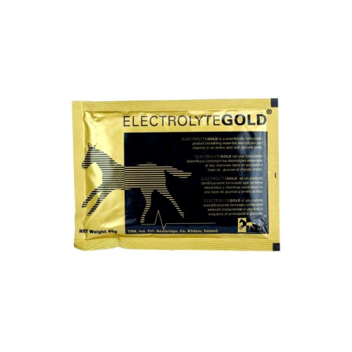 Electrolytes en poudre cheval TRM Gold 50g