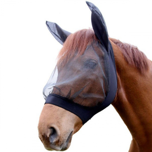 Masque anti-mouches cheval lycra