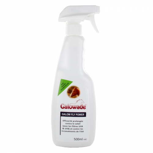 Spray huiles essentielles cheval Anti-Uv Galowfly Power Galowade