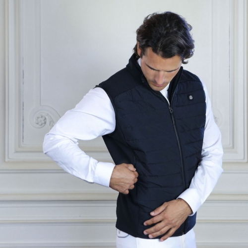 Gilet sans manches Homme Oscar et Gabrielle Karl (compatible airbag)