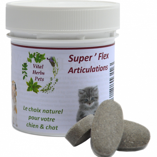 Superflex +Tabs articulations chien Vital Herbs