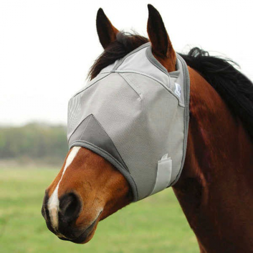 Masque anti mouche cheval sans oreilles Crusader